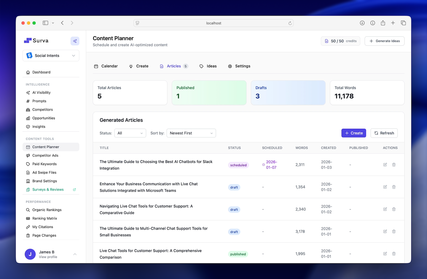Content Planner - Plan and create AI-optimized content